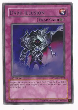 Yugioh Dark Illusion PTDN-EN071 Rare 1st Edition NM - Image 1