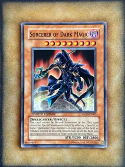 Yugioh Sorcerer of Dark Magic MOV-EN002 Common Limited Edition NM - Image 1