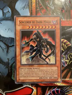 Yugioh Sorcerer of Dark Magic MOV-EN002 Common Limited Edition NM - Image 1