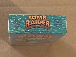 TOMB RAIDER LARA CROFT NEPTUNE'S FURY CCG 50 CARD QUEST DECK SEALED 1999 BOOSTER - Image 2