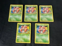 Paras Scratch/Spore 40 HP Pokemon Jungle TCG Card 59/64 - Lot of 5 - Image 2