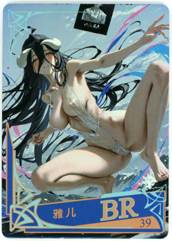 ❤ALBEDO - Goddess Story Anime Waifu Trading Card - NO DOUBT GETTING WET - BR-39 - Image 1