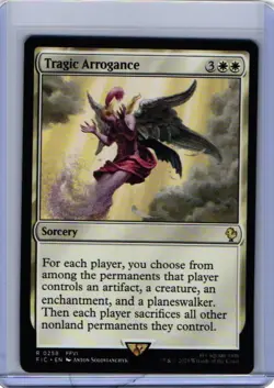 NM Tragic Arrogance, MTG, Final Fantasy Commander, Magic the Gathering, 258 - Image 1