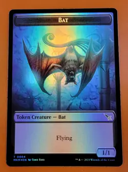 1x Thopter & Bat (0004) | FOIL TOKEN | Murders at Karlov Manor | MTG Magic Cards - Image 2