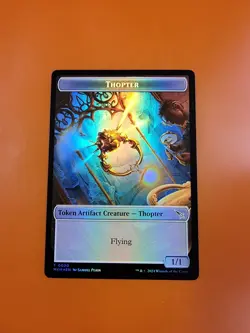 1x Thopter & Bat (0004) | FOIL TOKEN | Murders at Karlov Manor | MTG Magic Cards - Image 3