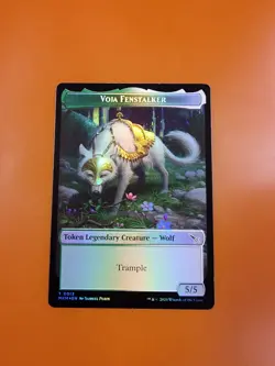 1x Detective & Voja Fenstalker (13) | FOIL TOKEN | Murders at Karlov Manor | MTG - Image 4