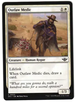 Outlaw Medic 23 C Outlaws of Thunder Junction NM MTG - Image 1