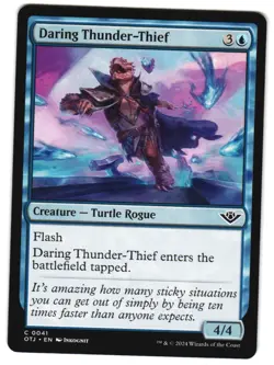 Daring Thunder-Thief 41 C Outlaws of Thunder Junction NM MTG - Image 1