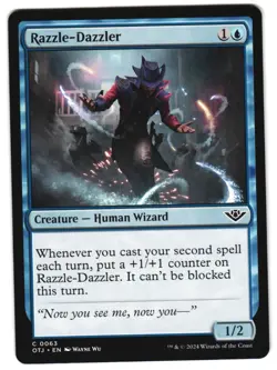 Razzle-Dazzler 63 C Outlaws of Thunder Junction NM MTG - Image 1