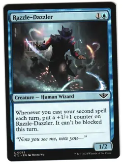 Razzle-Dazzler 63 C Outlaws of Thunder Junction NM MTG - Image 1