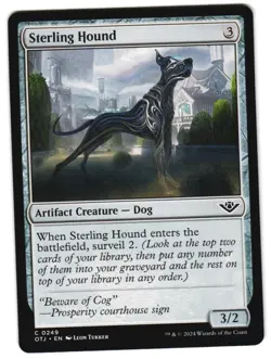 Sterling Hound 249 C Outlaws of Thunder Junction NM MTG - Image 1