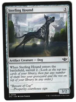 Sterling Hound 249 C Outlaws of Thunder Junction NM MTG - Image 1