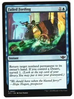 Failed Fording 47 C Outlaws of Thunder Junction NM MTG - Image 1