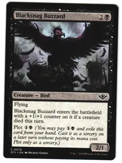 Blacksnag Buzzard 79 C Outlaws of Thunder Junction NM MTG - Image 1