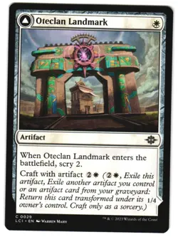 Oteclan Landmark 29 C The Lost Caverns of Ixalan NM MTG - Image 1