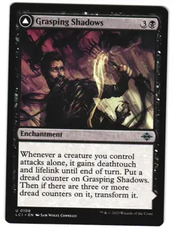 Grasping Shadows 108 U The Lost Caverns of Ixalan NM MTG - Image 1