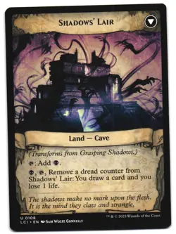 Grasping Shadows 108 U The Lost Caverns of Ixalan NM MTG - Image 2
