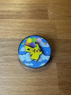 Official Pokemon Flying & Surfing Pikachu Celebrations Pin 2021 - Image 1