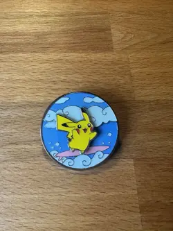 Official Pokemon Flying & Surfing Pikachu Celebrations Pin 2021 - Image 2