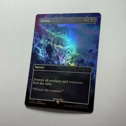 MTG Ultima Foil Final Fantasy Promo Standard Showdown English NM Tracked Post - Image 3