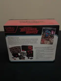 Pokemon Destined Rivals Pokemon Center Exclusive ETB Elite Trainer Box SEALED!! - Image 2