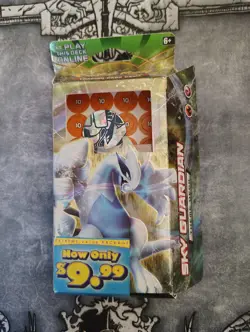 Used Pokemon TCG Fates Collide 2016 Lugia Sky Guardian Theme Deck - Image 1