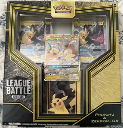 Pokemon Pikachu & Zekrom-GX League Battle Deck - Factory Sealed Deck - Image 1