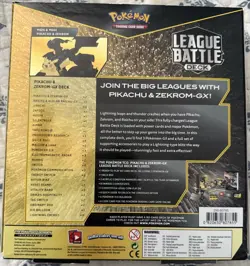 Pokemon Pikachu & Zekrom-GX League Battle Deck - Factory Sealed Deck - Image 2