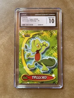 2004 Pokemon - Advance Challenge #79 - Treecko - CGC Gem Mint 10 - Topps - Image 1