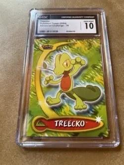 2004 Pokemon - Advance Challenge #79 - Treecko - CGC Gem Mint 10 - Topps - Image 2