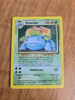 Pokemon TCG Base Set Holo Charizard Venusaur And Blastoise - Image 2
