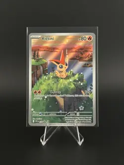Victini SVP 208 Illustration Rare Black Star Promo Black & White Pokemon TCG - Image 1