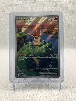 Victini SVP 208 Illustration Rare Black Star Promo Black & White Pokemon TCG - Image 1