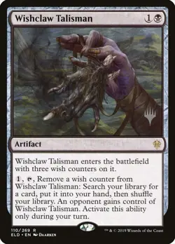 Wishclaw Talisman (Promo Pack) [Throne of Eldraine Promos] Magic MTG - Image 1