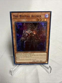 Yugioh The Bystial Aluber CYAC-EN008 Super Rare 1st Ed Near Mint - Image 1