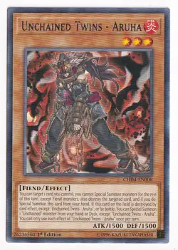 Yugioh Unchained Twins - Aruha CHIM-EN008 Unlimited NM - Image 1