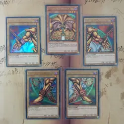 Yugioh Exodia Complete Set YGLD-ENA17-21 Ultra Rare Holo NM 1st Edition English - Image 1