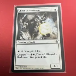 Ghost-Lit Redeemer [Saviors of Kamigawa] MTG NM Card - Image 1