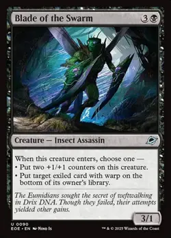 Blade of the Swarm EOE NM MTG - Image 1
