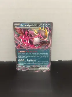 Fezandipiti EX Shrouded Fable Holo Double Rare Pokemon TCG Card 038/064 - Image 1