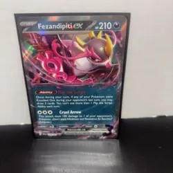Fezandipiti EX Shrouded Fable Holo Double Rare Pokemon TCG Card 038/064 - Image 4
