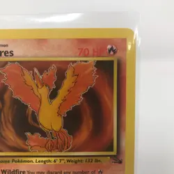 Moltres - 27/62 - Pokemon Fossil Unlimited Rare Card WOTC Vintage NM/LP - Image 4
