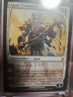 Ajani Goldmane - Near Mint, English Lorwyn MTG Magic - Image 3