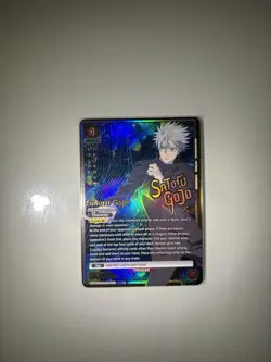 Union Arena-Jujutsu Kaisen Satoru Gojo Trading Card EX04BT/JJK-3-052 SR** BANDAI - Image 1