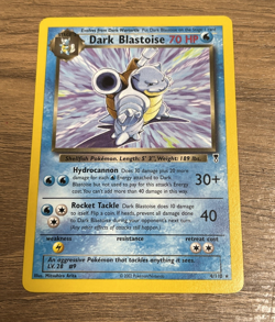 Dark Blastoise 4/110 Rare Deck Exclusives Non Holo Pokemon Card LP - Image 1