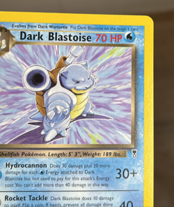 Dark Blastoise 4/110 Rare Deck Exclusives Non Holo Pokemon Card LP - Image 2