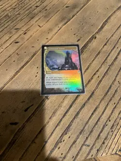 MTG Foil Command Tower Future Sight Frame NM Unplayed Mystery Booster 2 - Image 1