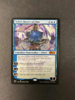 Teferi, Master of Time - Core Set 2021 - M21 - Magic the Gathering - MTG - Image 1