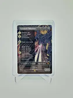 Summon: Bahamut (Borderless) Final Fantasy MTG #356 - Non Foil - Pack Fresh - Image 1