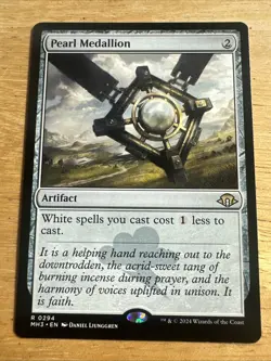 Pearl Medallion #294 (NM) Modern Horizons 3 MH3 Magic MTG - Image 1